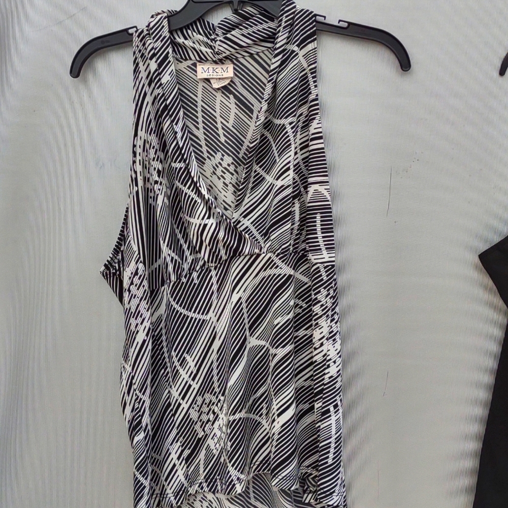 MKM Women's Sleeveless Blouse Size XL